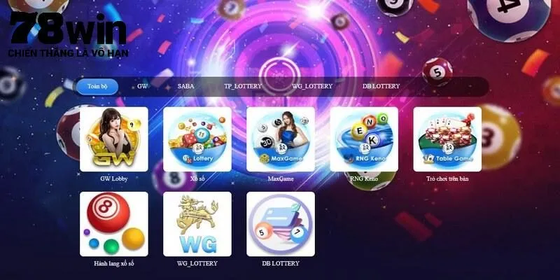 Xổ số - lô đề 78Win